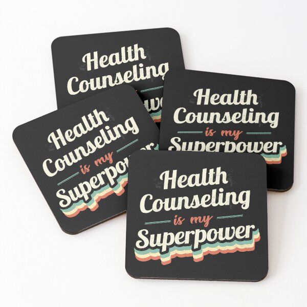 Item preview, Health Counseling is my Superpower  designed and sold by Custom365.