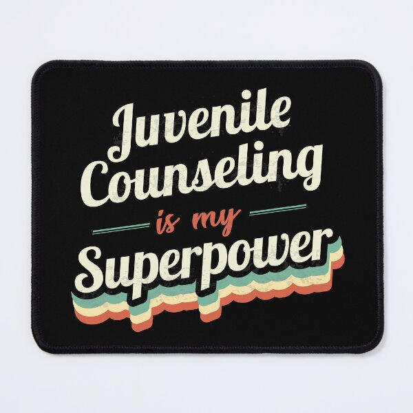 Item preview, Juvenile Counseling is my Superpower designed and sold by Custom365.