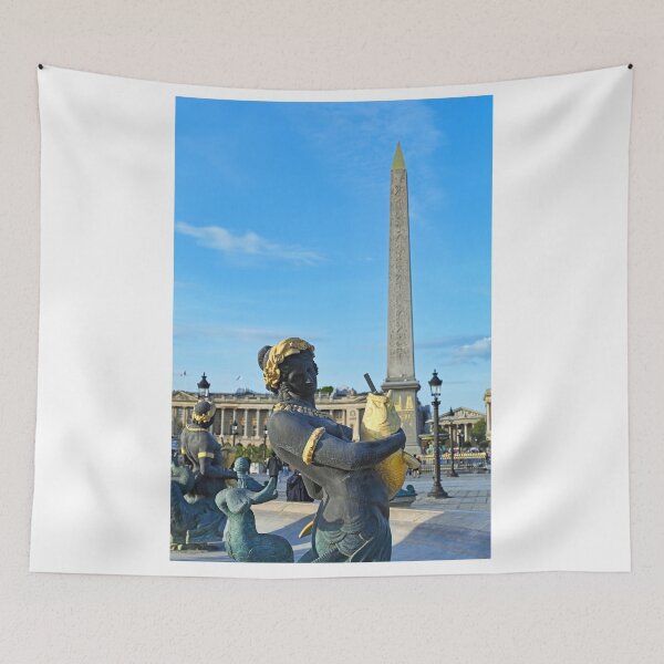 Item preview, Fountain and the Obelisk of Luxor at the Place de la Concorde,Paris designed and sold by goceris.