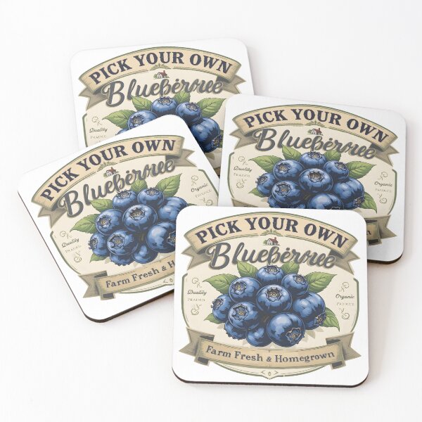 Item preview, Pick Your Own Blueberries designed and sold by kamitkamit.