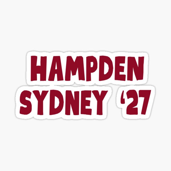 Item preview, Hampden Sydney College 2027 designed and sold by Stellar Creations.