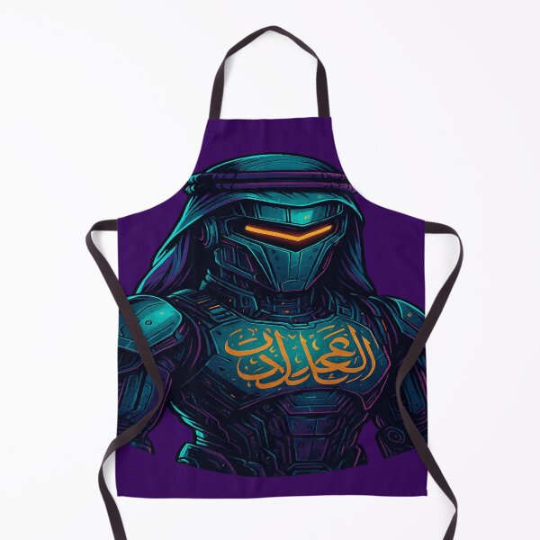 Item preview, AI Arabic Calligraphy - Futuristic Arab Art - Artificial Intelligence Style Poster designed and sold by Designly Yours.