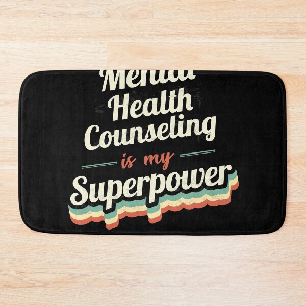Item preview, Mental Health Counseling is my Superpower  designed and sold by Custom365.