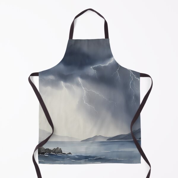 Item preview, Thunderstorm over Mountain Lake designed and sold by CalmnessbyChoice.
