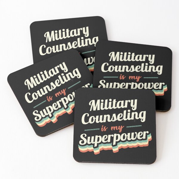 Item preview, Military Counseling is my Superpower  designed and sold by Custom365.