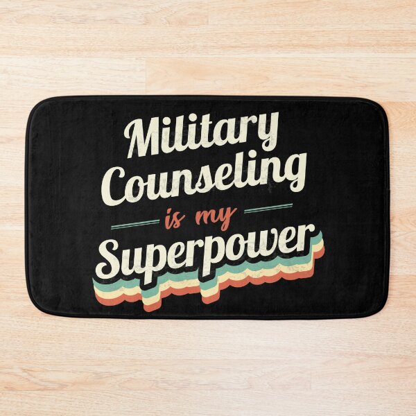 Item preview, Military Counseling is my Superpower  designed and sold by Custom365.