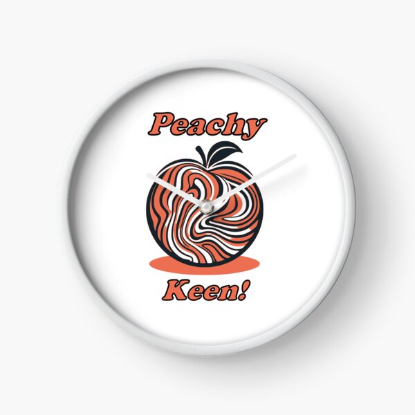 Item preview, Vintage Retro T-Shirt Peachy Keen! Graphic Tee Shirt designed and sold by Gulfshoreco.