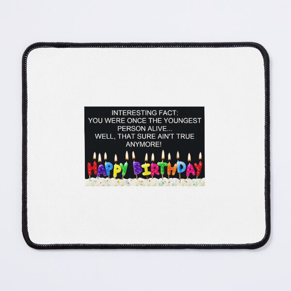 Item preview, Interesting Fact Birthday designed and sold by JOHOND Theartist.