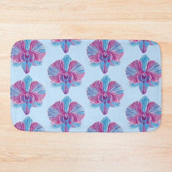 Item preview, Realistic Orchid illustration (Candy Blue & Bubble Gum Pink) designed and sold by Scarlet Swan.