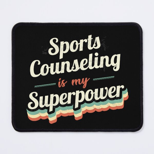 Item preview, Sports Counseling is my Superpower designed and sold by Custom365.