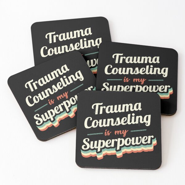 Item preview, Trauma Counseling is my Superpower  designed and sold by Custom365.
