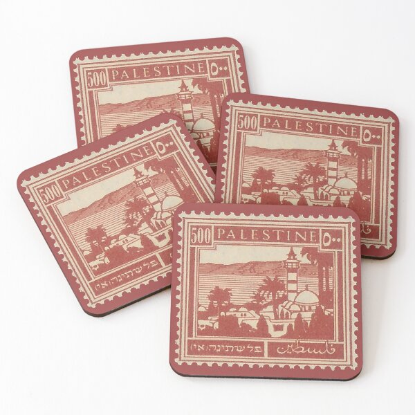 Item preview, Palestine 500 Mil Stamp - British Mandate Palestine designed and sold by Nostalgia Tees, Stickers, Art & More.
