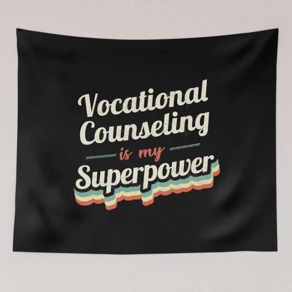 Item preview, Vocational Counseling is my Superpower  designed and sold by Custom365.