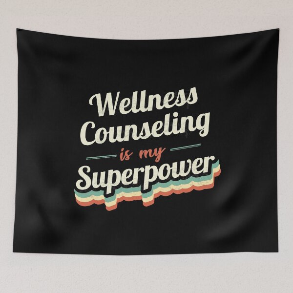 Item preview, Wellness Counseling is my Superpower  designed and sold by Custom365.