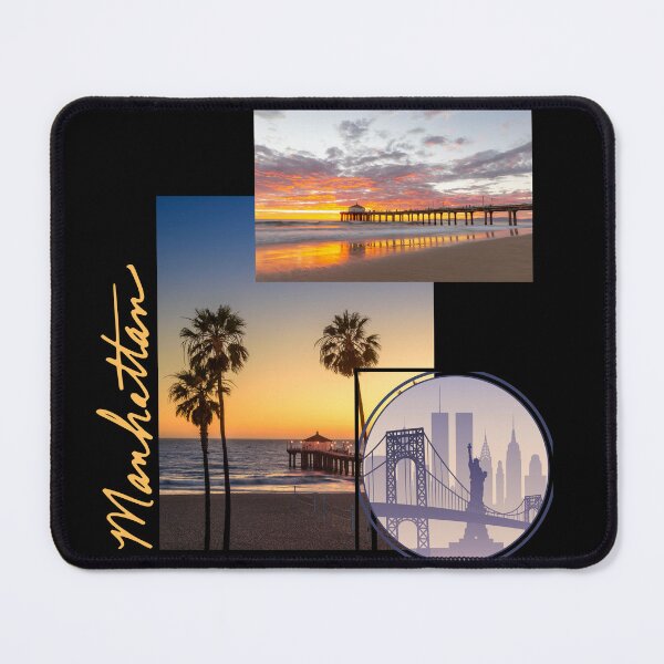 Item preview, Manhattan Beach Meets Manhattan Skyline designed and sold by M-ormin.