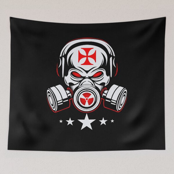 Item preview, Gas mask skull designed and sold by Zerberus71.