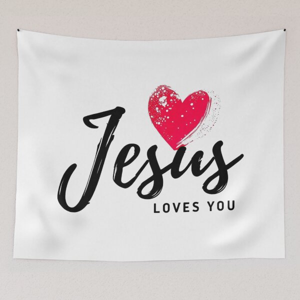 Item preview, Jesus Loves You designed and sold by Rue Market.