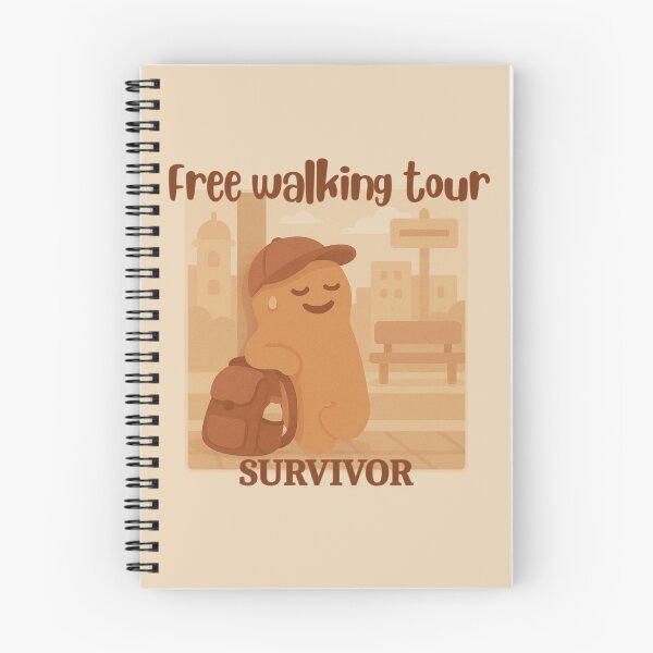 Item preview, Free Walking Tour - Funny Travel Design designed and sold by HolaNomad.
