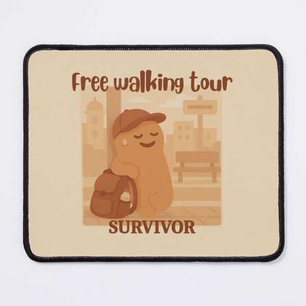 Item preview, Free Walking Tour - Funny Travel Design designed and sold by HolaNomad.
