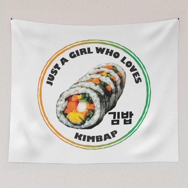 Item preview, Just A Girl Who Loves Kimbap designed and sold by bolimj.