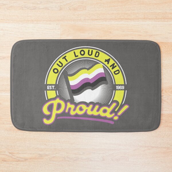 Item preview, Out, loud and proud (non binary) designed and sold by remerasnerdas.