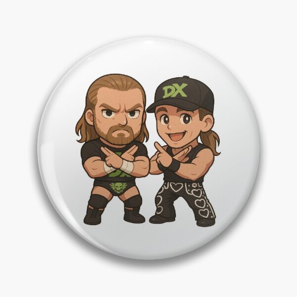 Item preview, Triple H & Shawn Michaels DX Chibi  designed and sold by Justgee92.