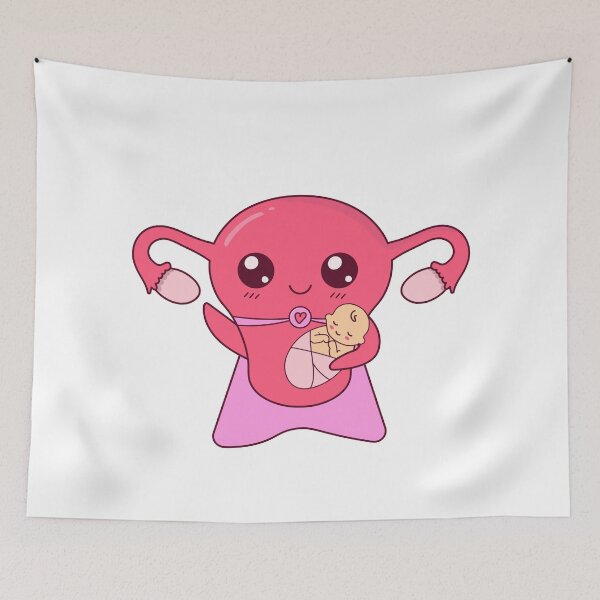 Item preview, My Uterus, My Superpower (Now Holding a Baby!) designed and sold by Balasan.