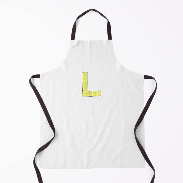 Item preview, Uppercase L - Yellow Pixel Block Character designed and sold by PixelGlyphs.