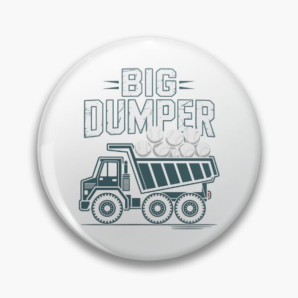Item preview, Big Dumper Funny Baseball Truck Design designed and sold by Ben-Biga.