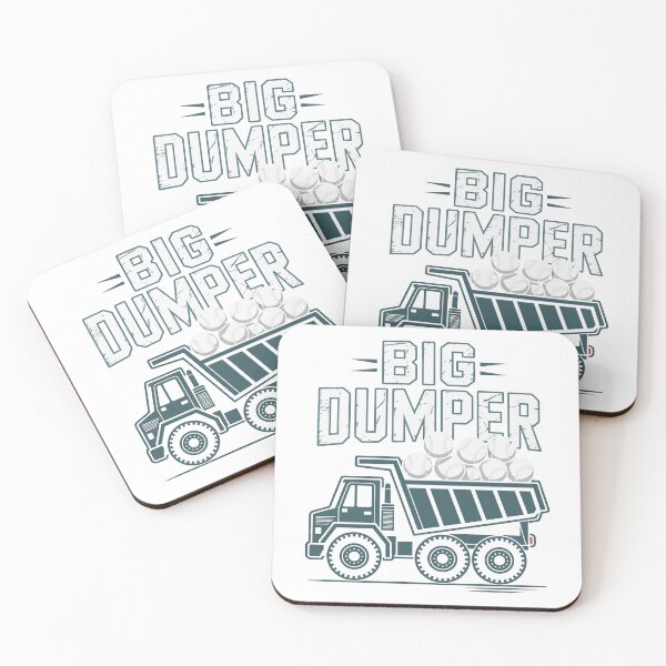 Item preview, Big Dumper Funny Baseball Truck Design designed and sold by Ben-Biga.