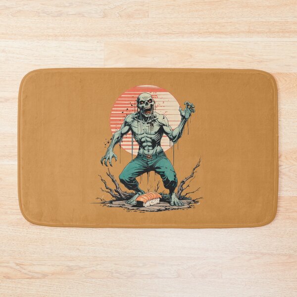 Item preview, Sushi Warrior Zombie – Undead Samurai Chef of the Underworld designed and sold by Anno Meister.