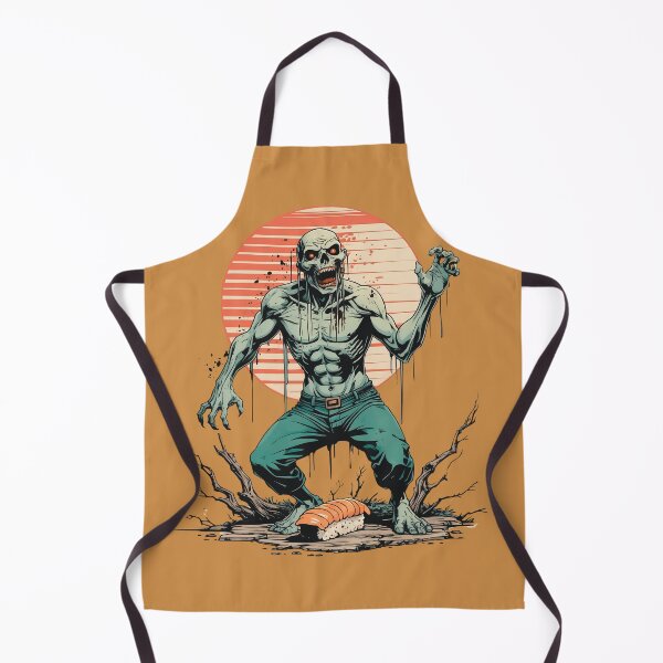 Item preview, Sushi Warrior Zombie – Undead Samurai Chef of the Underworld designed and sold by Anno Meister.