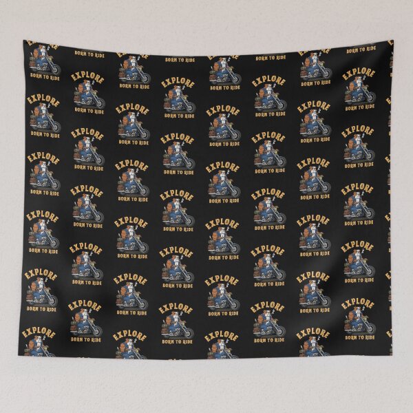Item preview, Cigar - Bulldog born to ride designed and sold by MasonsTshirts.