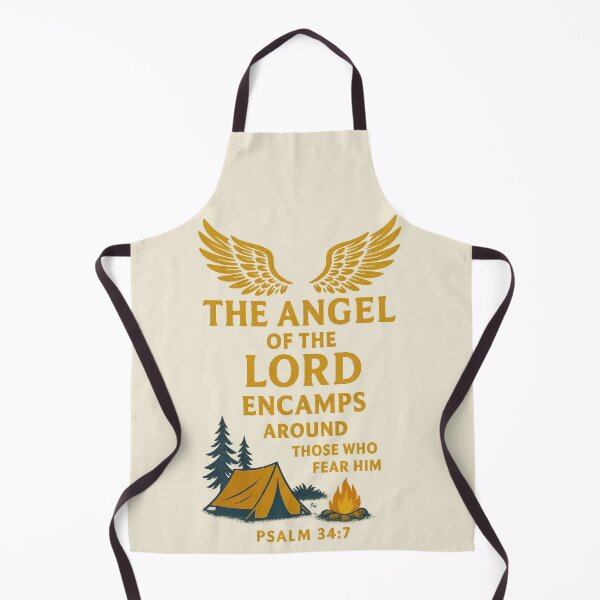 Item preview, Psalm 34:7 – The Angel of the Lord Encamps Around Those Who Fear Him designed and sold by SimplySelim.