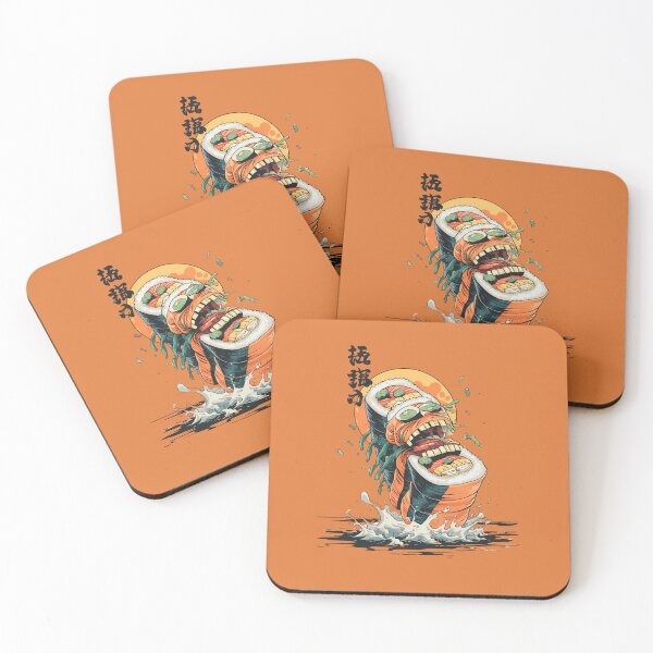 Item preview, Screaming Sushi – Flying Roll with Arms and Attitude designed and sold by Anno Meister.