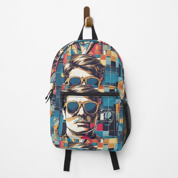 Item preview, Modern Photographer with Retro Camera Style designed and sold by RNphoto.