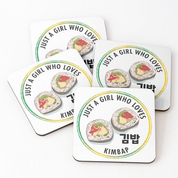 Item preview, Just A Girl Who Loves Kimbap designed and sold by bolimj.
