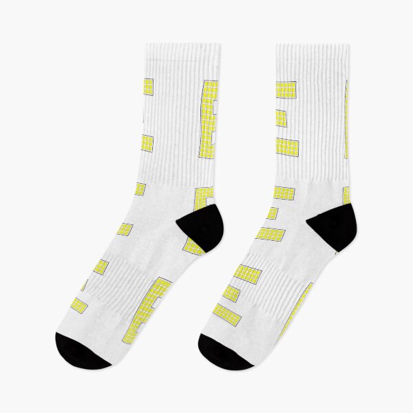 Item preview, Uppercase E - Yellow Pixel Block Character designed and sold by PixelGlyphs.