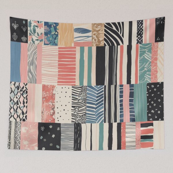 Item preview, Colorful Geometric Pastel Pattern 9 designed and sold by AlinaSCorner.