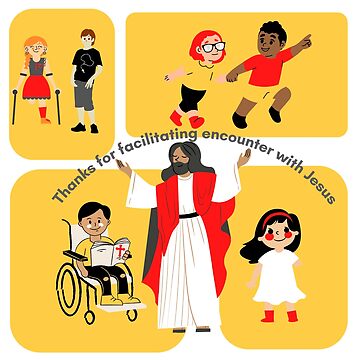 Artwork thumbnail, Jesus and Children Like Me by Catholicus