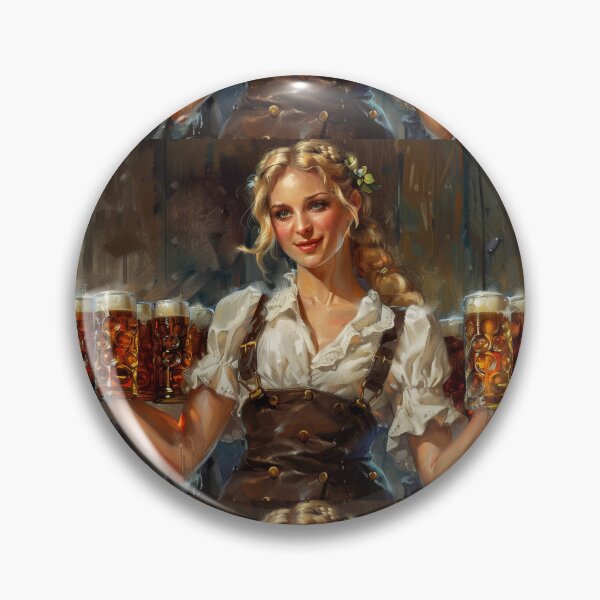 Item preview, Oktoberfest Waitress designed and sold by pinkal.