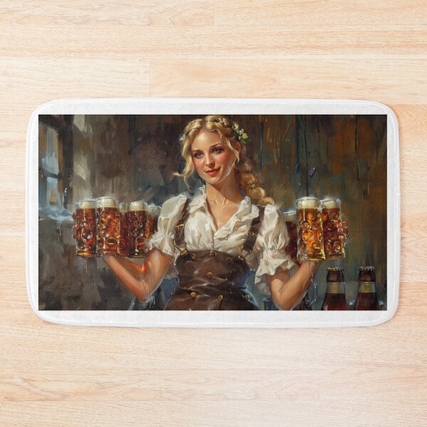 Item preview, Oktoberfest Waitress designed and sold by pinkal.