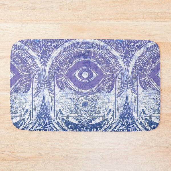 Item preview, Batik Eye Boho Purple Pattern  designed and sold by AuroraXGreen.