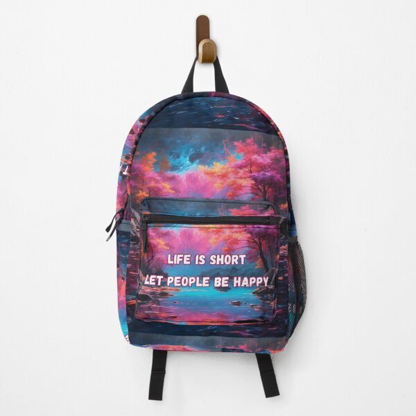 Item preview, Life is short, let people be happy designed and sold by TheCleverSkull.