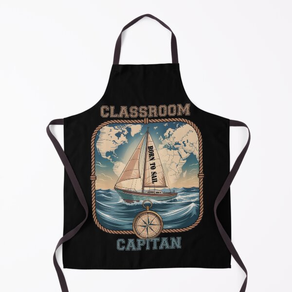 Item preview, Classroom Captain – Sailing Teacher, for Geography Dad designed and sold by PeteLawliiet.