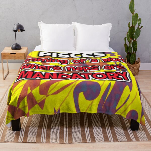 Item preview, pisces dreaming of a world yellow designed and sold by SmashingDeals.