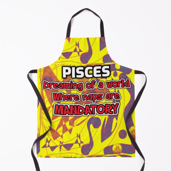 Item preview, pisces dreaming of a world yellow designed and sold by SmashingDeals.