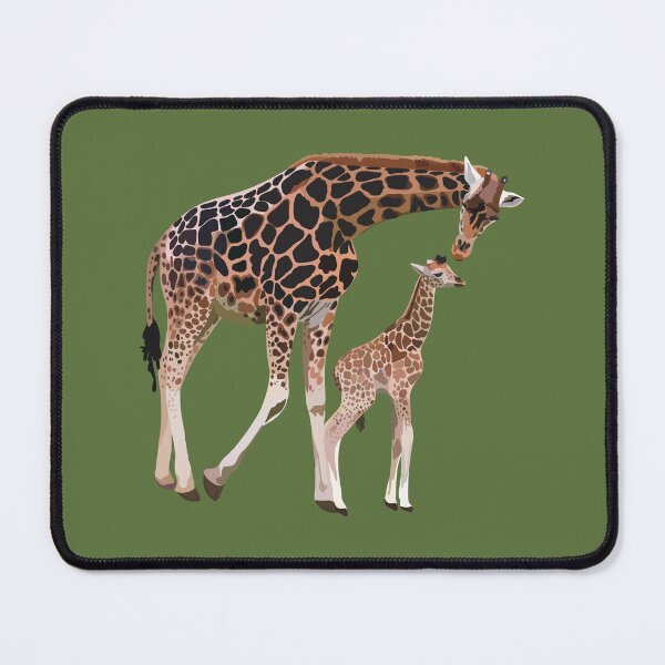 Item preview, G Is for Giraffe,Giraffe – Iconic African Savanna Wildlife Illustration designed and sold by PrettylittlepastelUk.