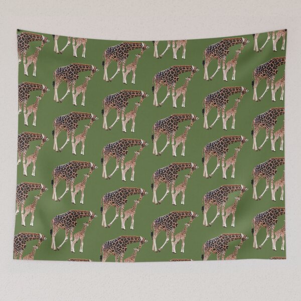 Item preview, G Is for Giraffe,Giraffe – Iconic African Savanna Wildlife Illustration designed and sold by PrettylittlepastelUk.