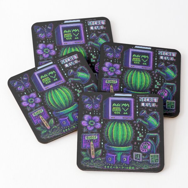 Item preview, 404 Error Cactus Secret Level designed and sold by MysticArtisan.
